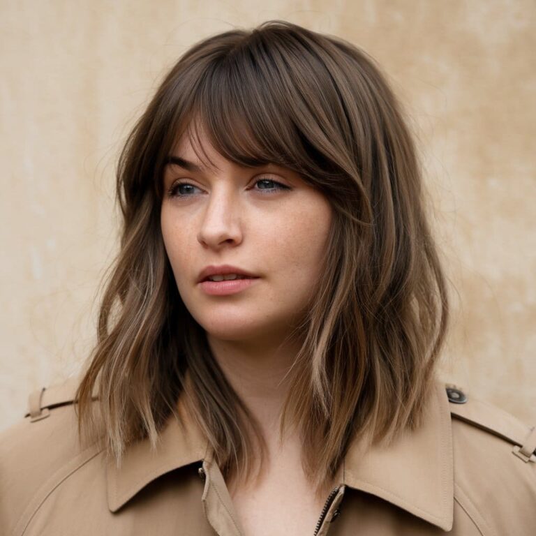 Beautiful Variations of Wolf Cut With Bangs For Women