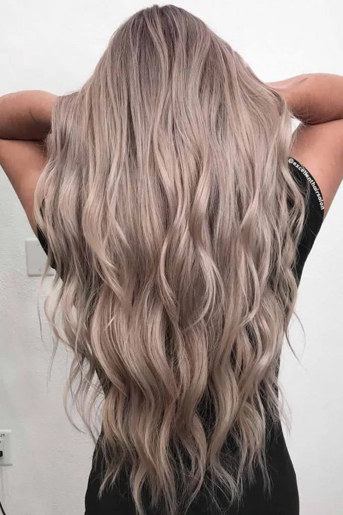 10 Stunning Fall Hair Color Ideas for Blonde 6 Ashy Mushroom Blonde