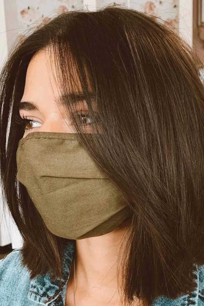 10 Fall Hair for women Trends You Must Try 6 Blunt Collarbone Bob