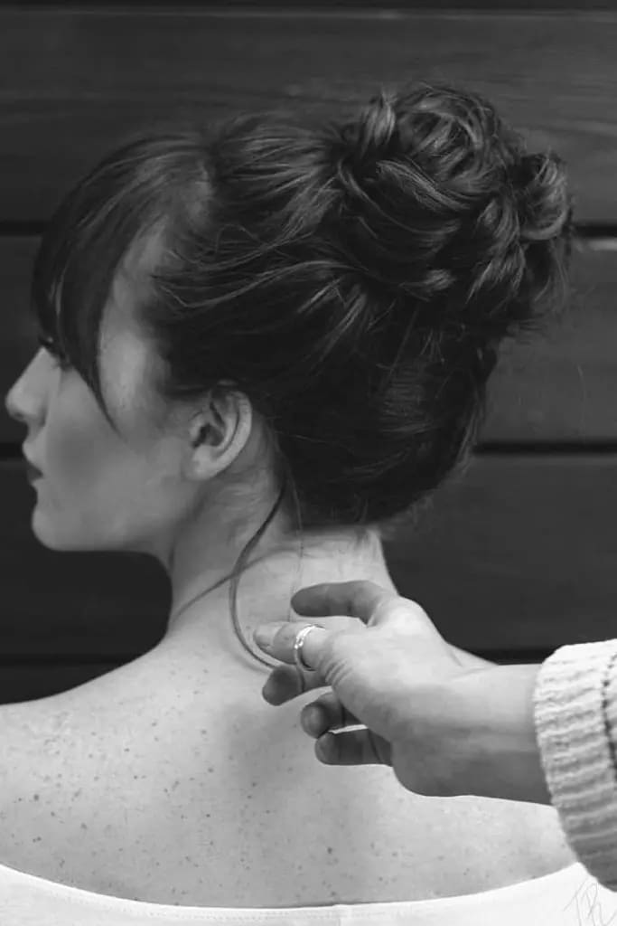 10 Elegant Long Hair Updos 6 Bohemian High Twisted Bun