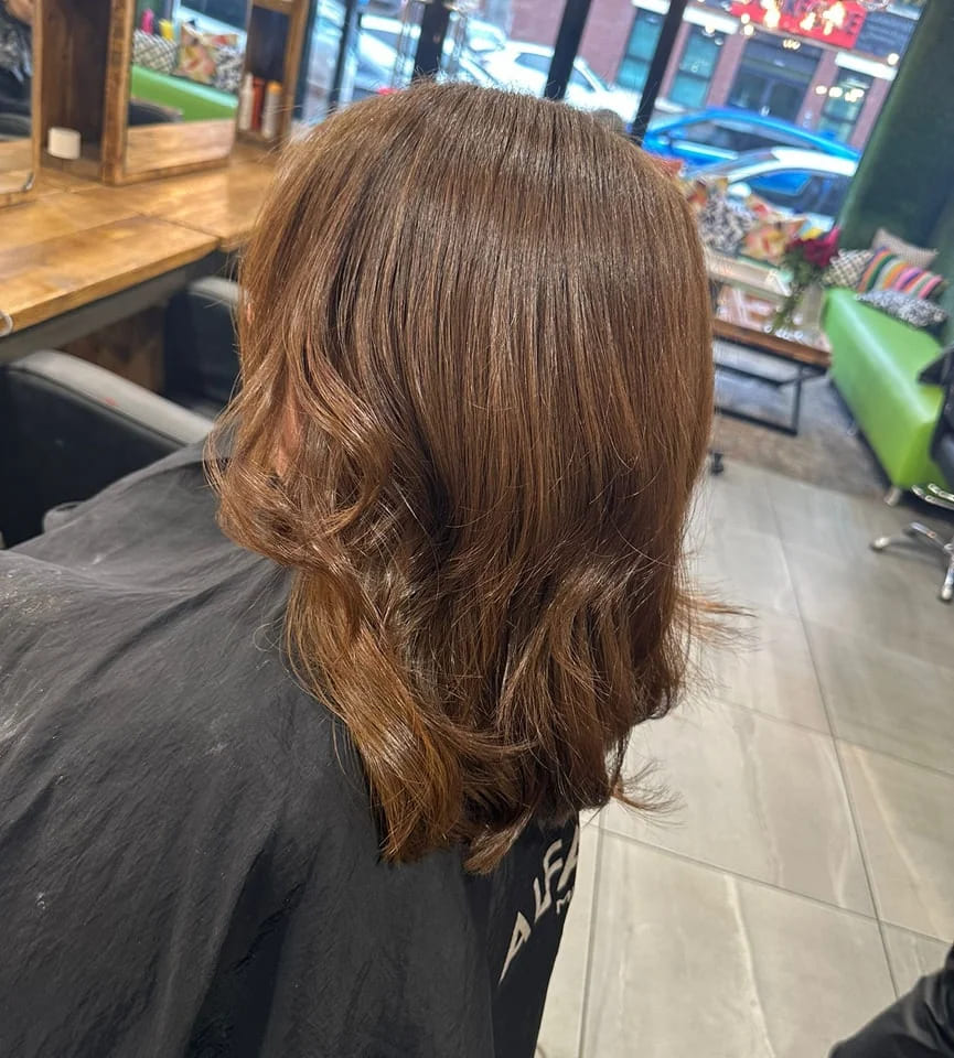 10 Fiery Chestnut Hair Color Ideas 2 Caramel Chestnut Bob Cut Hair
