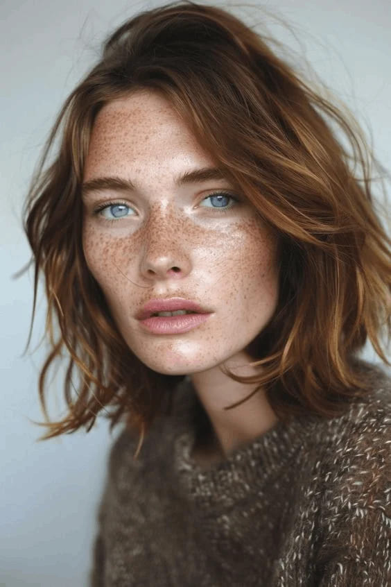 12 Short Hairstyles for Thin Hair 3 Choppy Bob