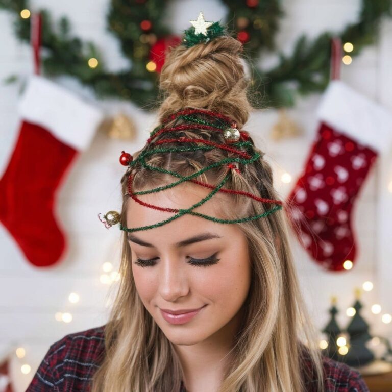 Christmas Hairstyles for You to Rock This Christmas for women