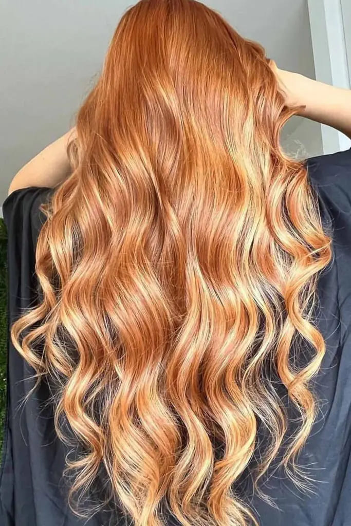 10 Stunning Fall Hair Color Ideas for Blonde 3 Copper Blonde Balayage