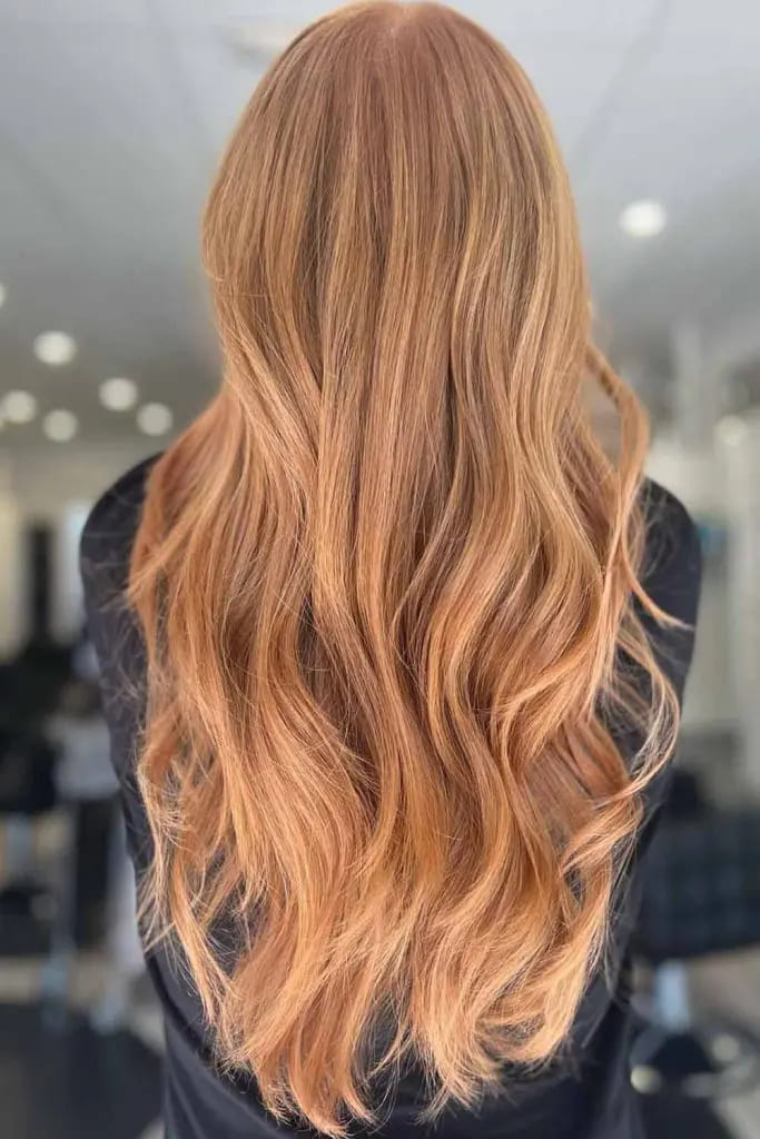 10 Stunning Fall Hair Color Ideas for Blonde 9 Copper Blonde Melt