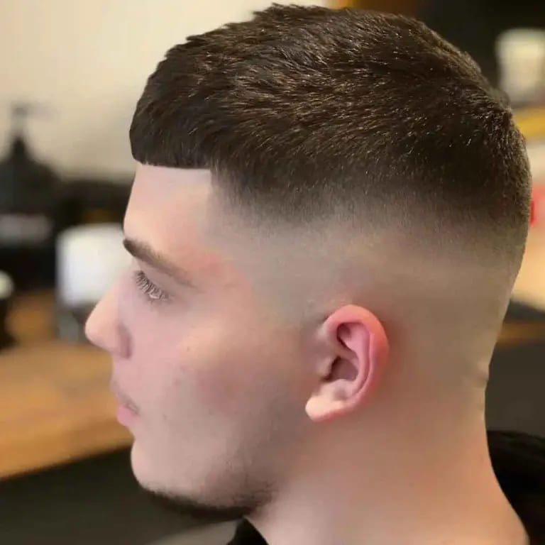  Crop Top Faded Undercut