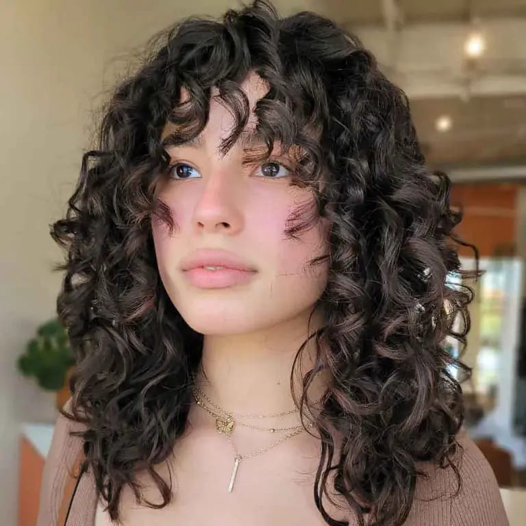 10 Different Types of Bangs to Try Out 4 Curly Bangs