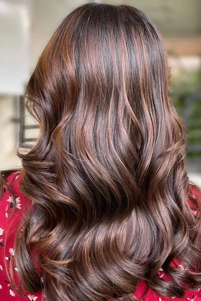 10 Fall Hair Color Ideas Brunette for Women 3 Dark Auburn