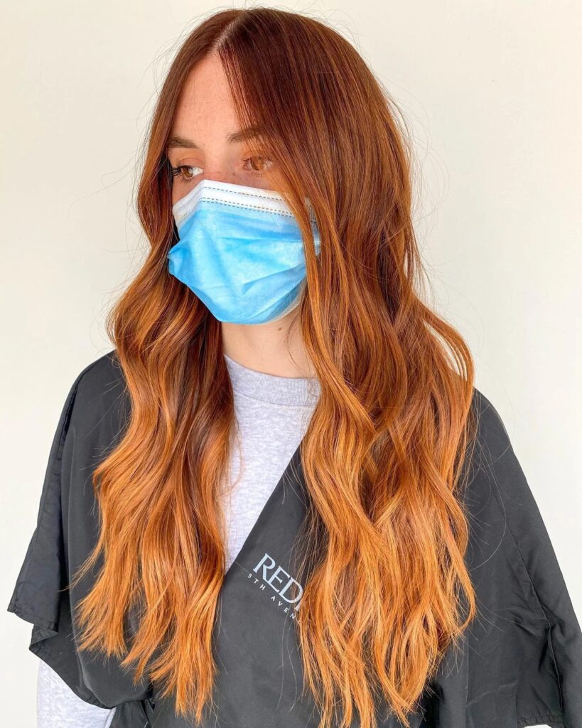 10 Fiery Chestnut Hair Color Ideas 9 Duo-Toned Chestnut Hair