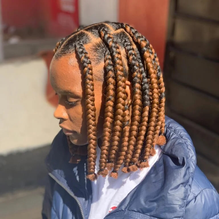 12 Knotless Braids Hairstyle ideas 12 Knotless Box Braids Bob