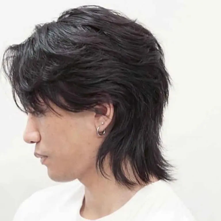10 Stylish Wolf Cut Ideas For Men 5 Layered Wolf Cut With Flicks