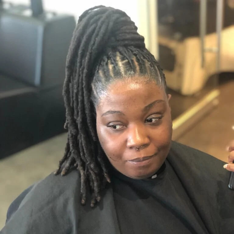 10 Artificial Dreadlocks for Women 5 Locs Ponytail