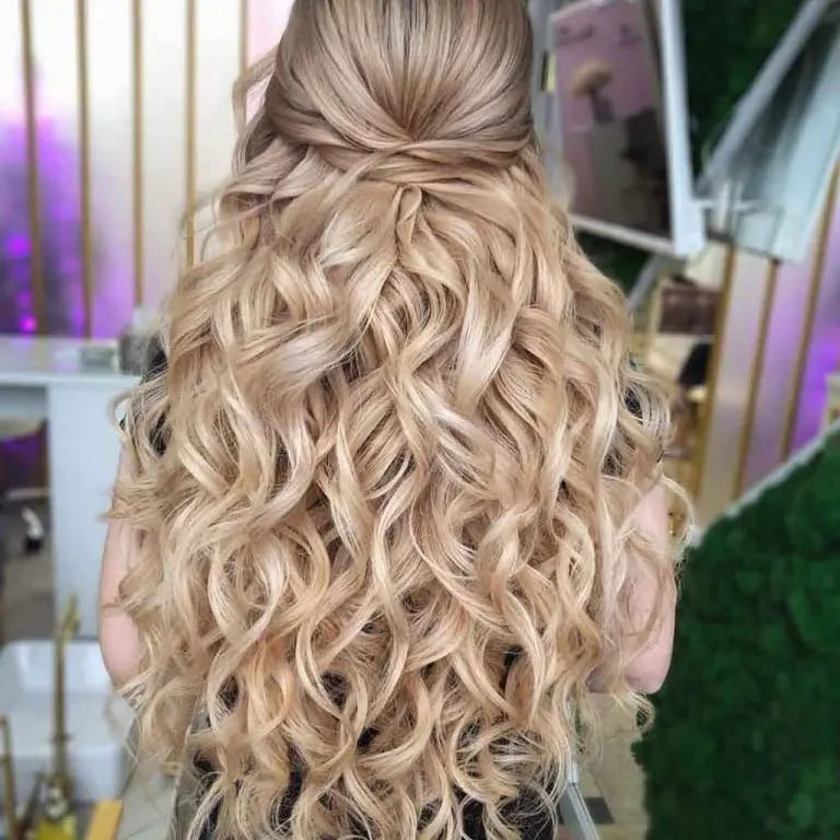 10 Chic and Classy Hairstyles for Women With Long Hair 8 Long Blonde Wavy Hair for Formal Occasions