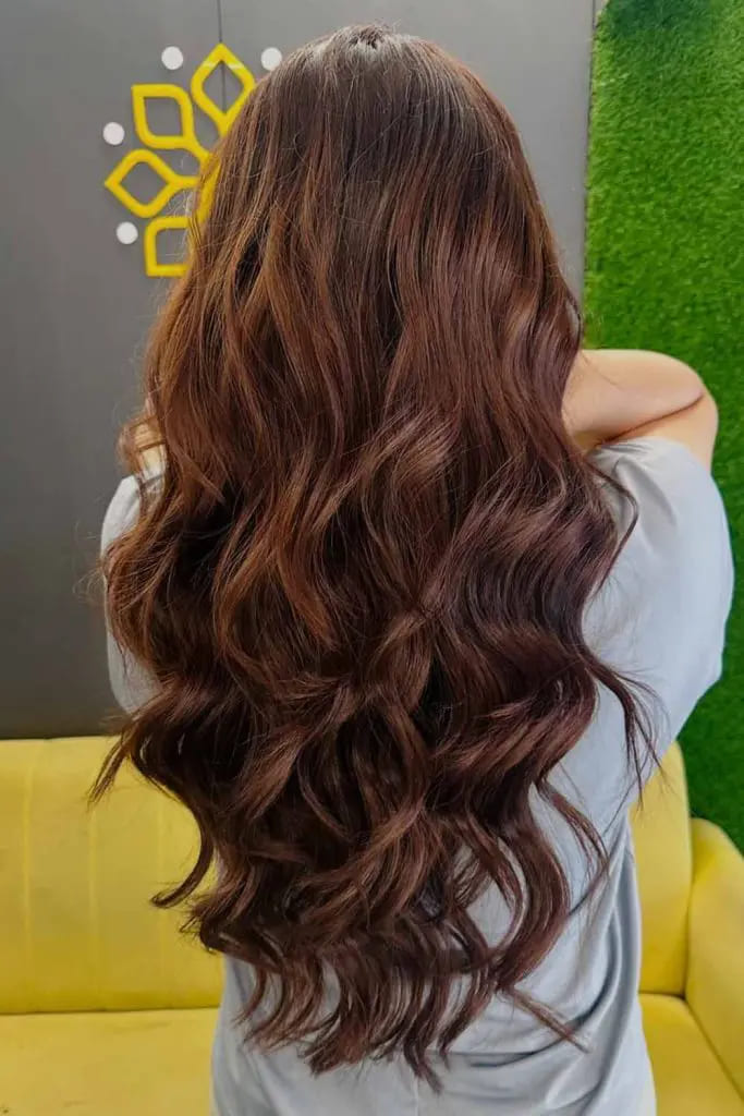 10 Fall Hair Color Ideas Brunette for Women 4 Mahogany Brown