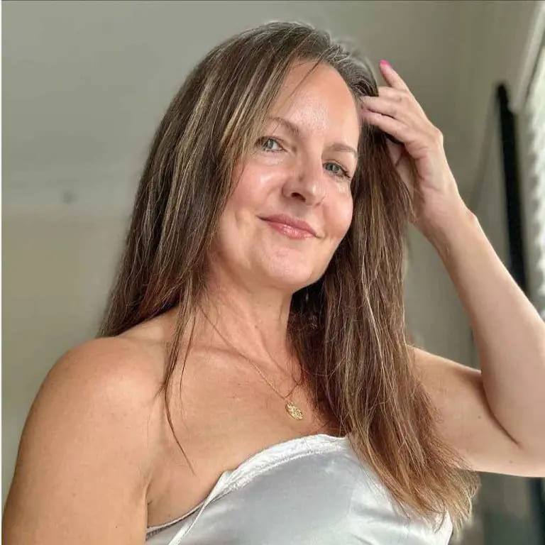 10 Stylish Haircuts for Women Over 50 11 Medium Brown Hair With Blonde Streaks
