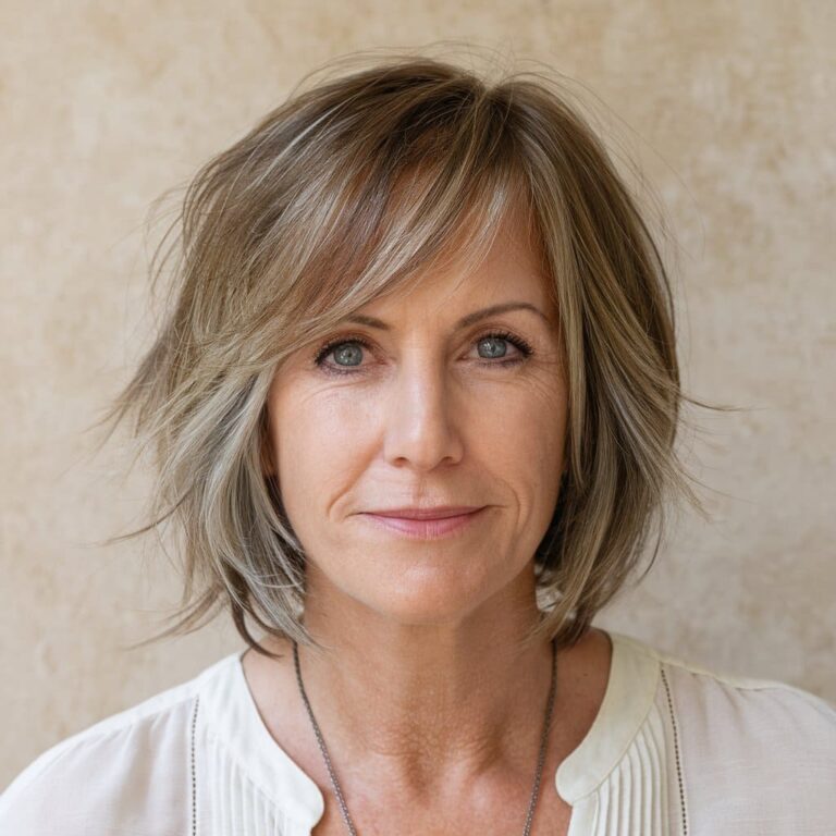 Shag Haircuts for Women Over 40