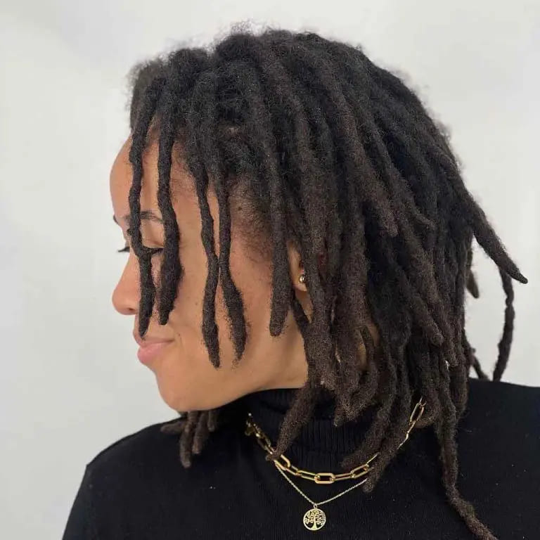 10 Stunning Hairstyles for Black Women 4 Short Layered Black Dreadlocks