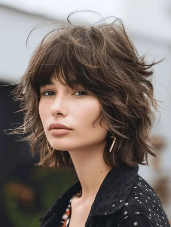 12 Short Hairstyles for Thin Hair 6 Short Shag