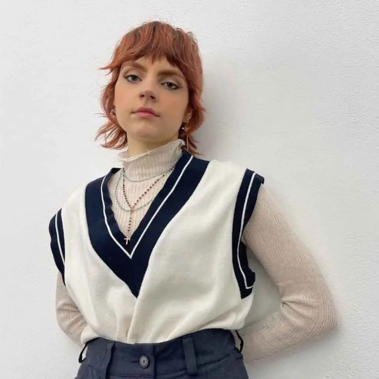 10 Edgy and Stylish Soft Mullet Hairstyles 8 Short Soft Mullet With bangs