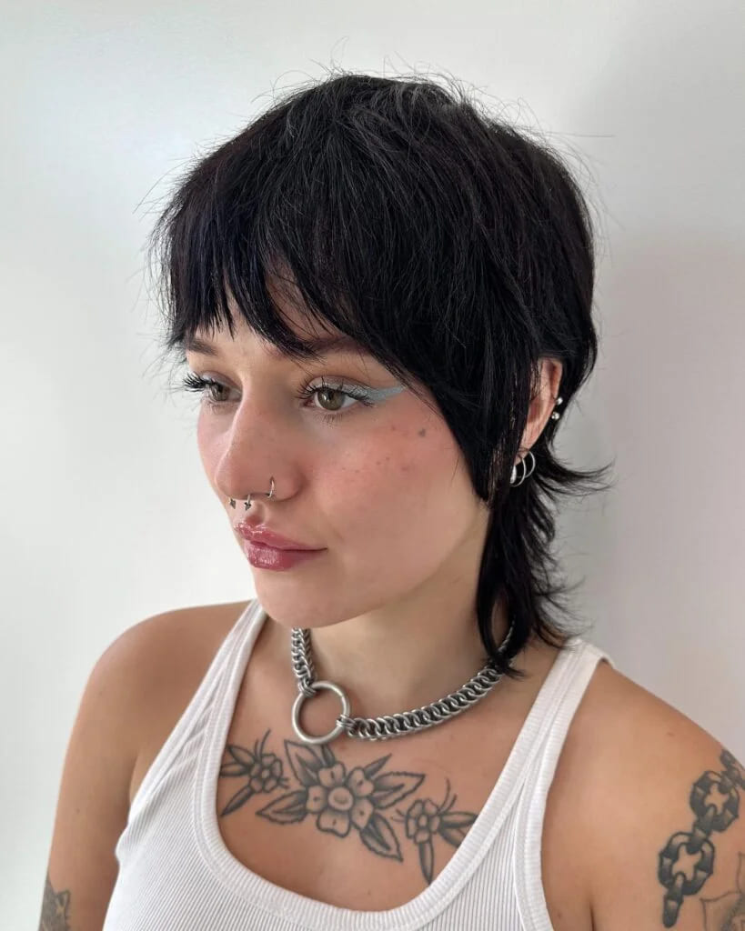 12 Shag Haircuts for Women Over 40 1 Short shag cut – the hairstyle for brave women