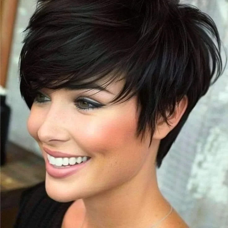 12 Shag Haircuts for Women Over 40 8 Spiky Pixie Hair cut