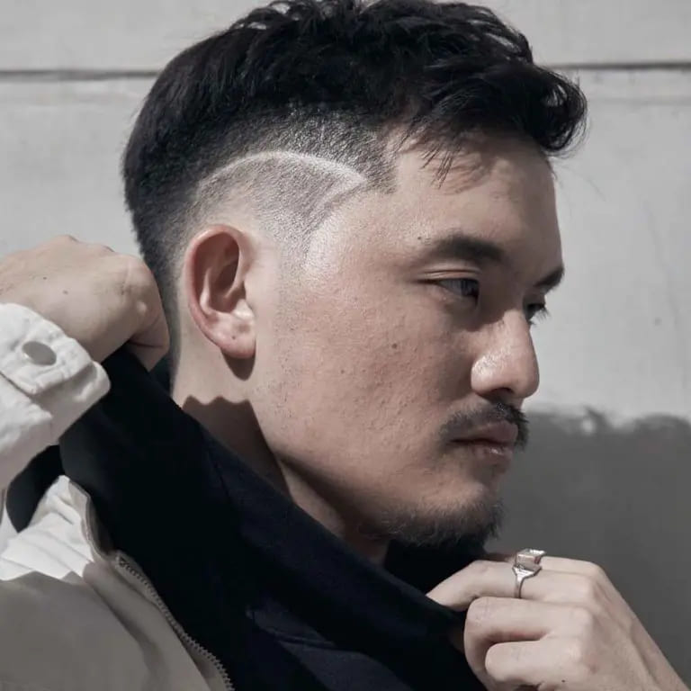 10 Stylish Korean Hairstyles for Men 2 Korean Style Faded Undercut