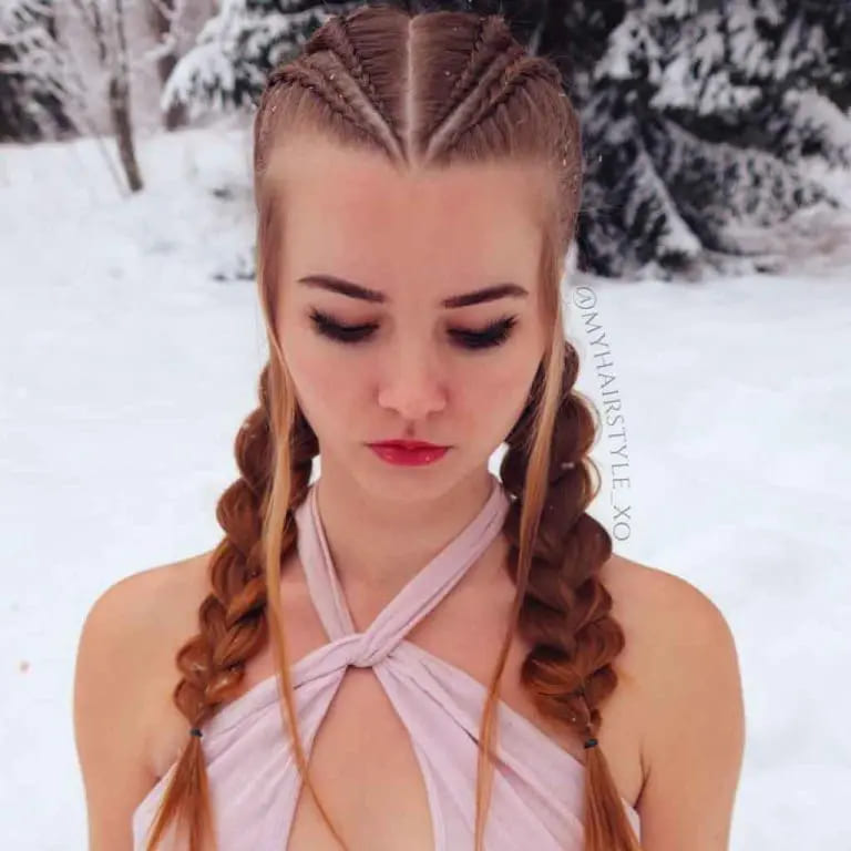 12 Gorgeous Dutch Braid Hairstyles 10 Dutch Braid Pigtails on Ginger Hair