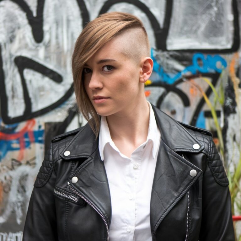 Edgy Side-Shaved Hairstyles to Stand Out