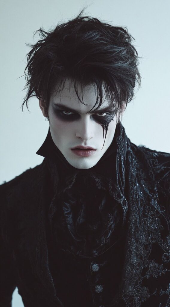 23 Vampire Hairstyles for Men: Stand Out This Halloween 11 11111111