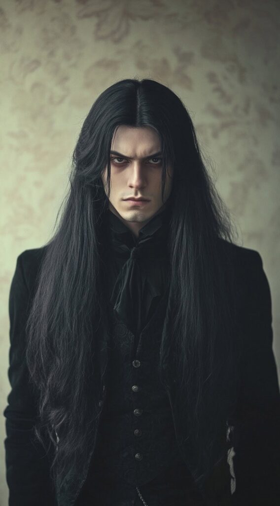 23 Vampire Hairstyles for Men: Stand Out This Halloween 13 133333 3