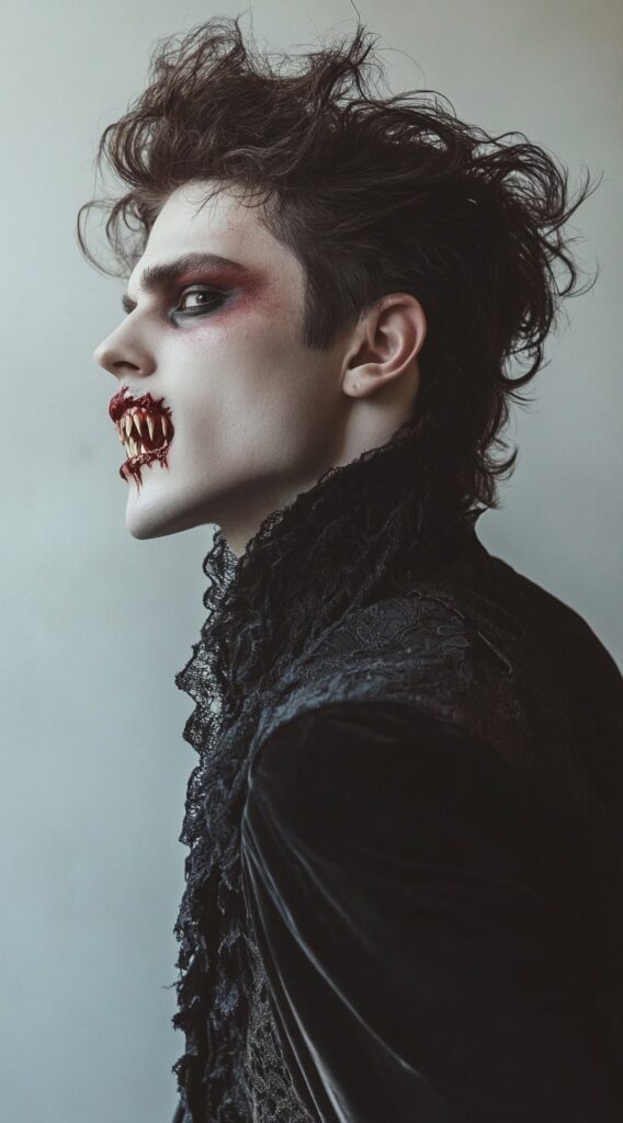 23 Vampire Hairstyles for Men: Stand Out This Halloween 14 144444 2