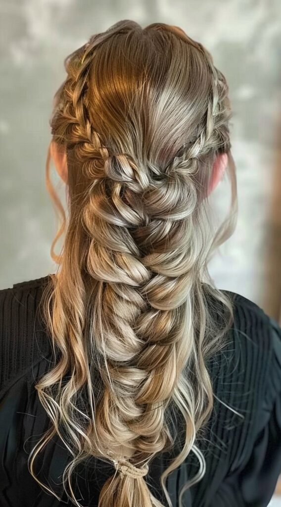 23 Half-Up Fishtail Braid Hairstyles: Effortlessly Gorgeous Looks to Try Now 15 144444 3