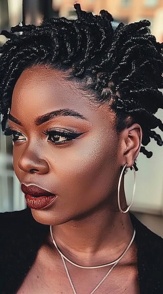 27 Awkward Length 4c Hairstyles: Trendy Ideas to Embrace Your Natural Hair 15 1555