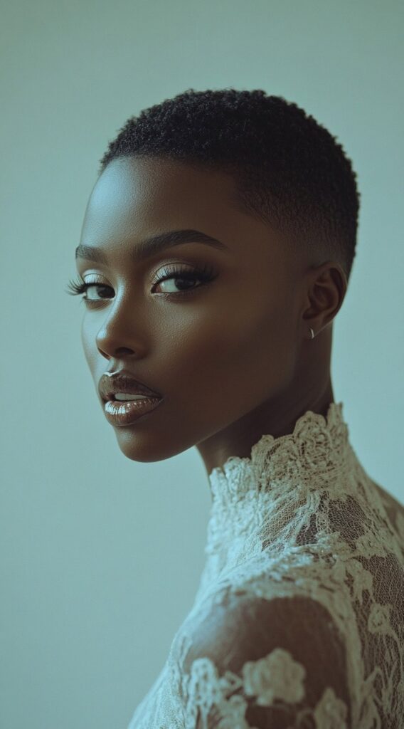 27 Trendy Pixie Hairstyles for Black Women 17 17