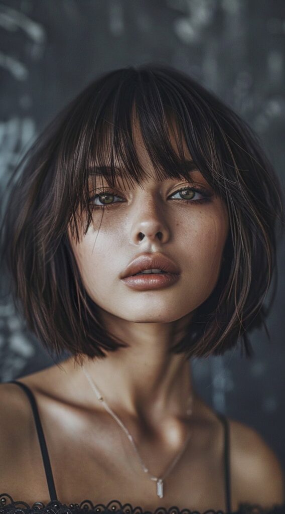 24 Short Hairstyles with Wispy Bangs: Trendy Ideas You’ll Love 18 18 1