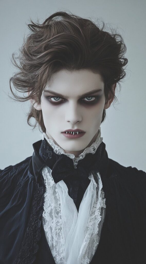 23 Vampire Hairstyles for Men: Stand Out This Halloween 18 188888888