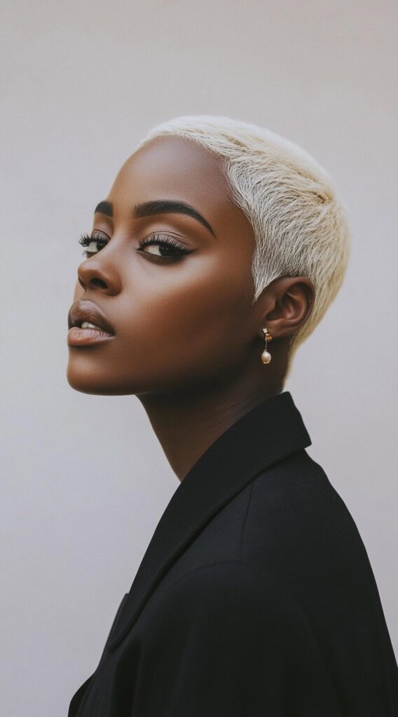 27 Trendy Pixie Hairstyles for Black Women 20 20