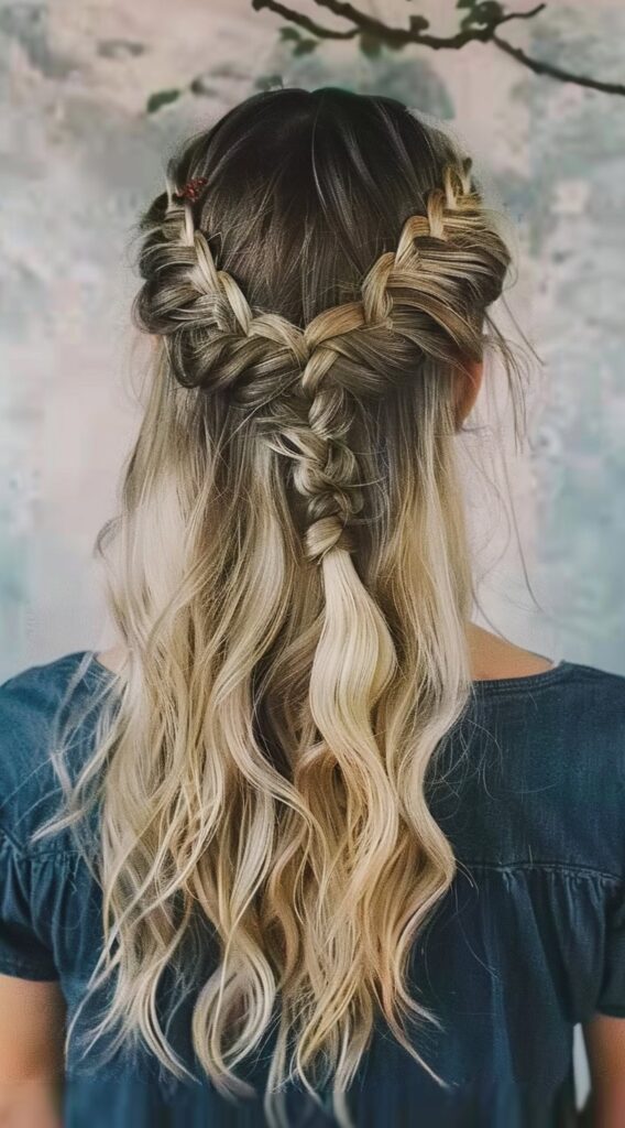 23 Half-Up Fishtail Braid Hairstyles: Effortlessly Gorgeous Looks to Try Now 21 2111 1