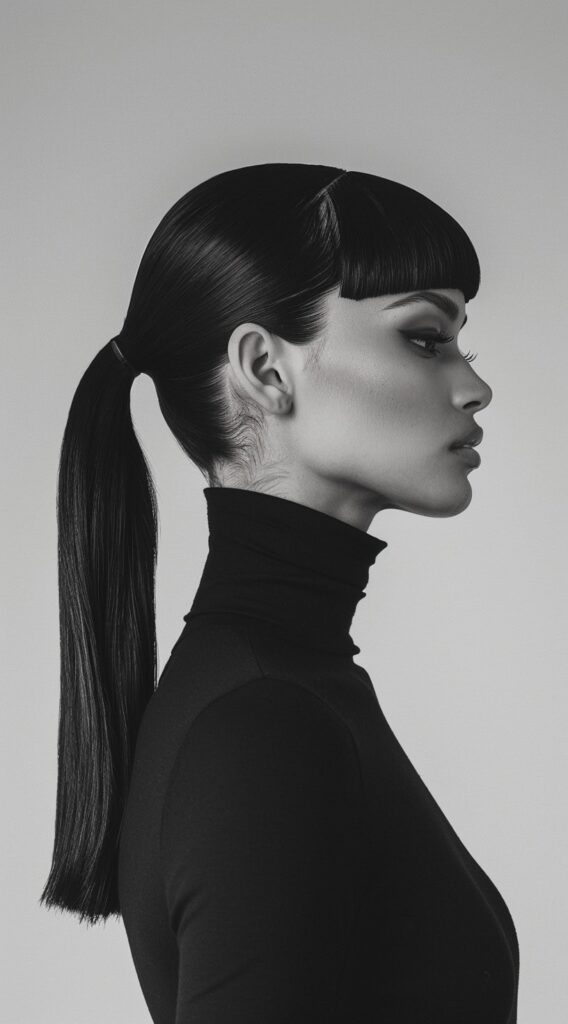 27 Sleek Ponytail Hairstyles: Effortless Elegance for Any Event 2 222