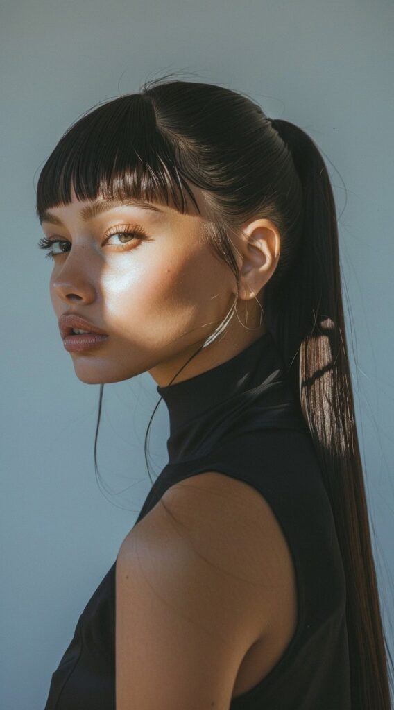 27 Sleek Ponytail Hairstyles: Effortless Elegance for Any Event 22 2222222