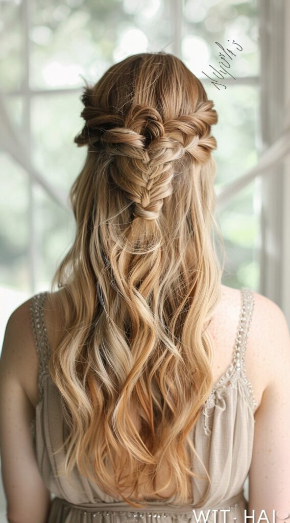 23 Half-Up Fishtail Braid Hairstyles: Effortlessly Gorgeous Looks to Try Now 23 23333 1