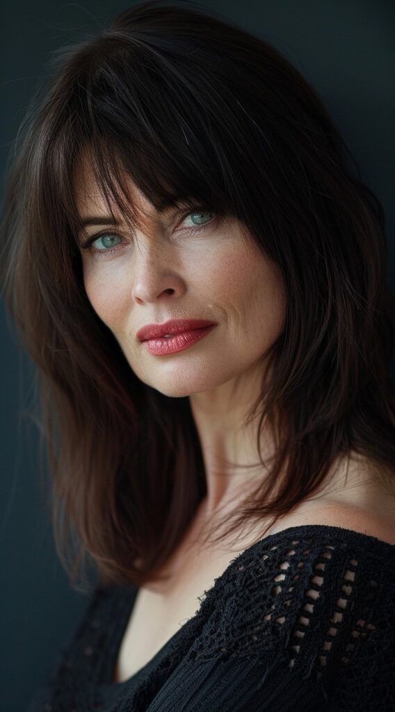 Mid Length Hairstyles Over 40: 25 Timeless and Trendy Ideas for Women 24 25 1