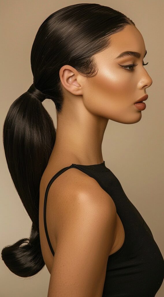 27 Sleek Ponytail Hairstyles: Effortless Elegance for Any Event 26 2666