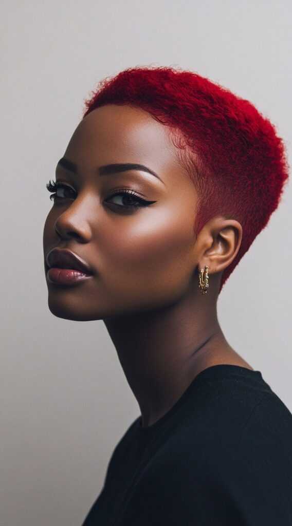 27 Trendy Pixie Hairstyles for Black Women 27 27