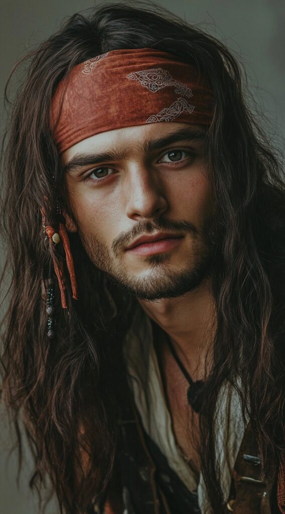 31 Pirate Hairstyles for Men: Rugged and Authentic Looks for Halloween 27 27777777