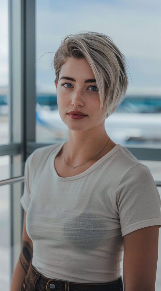 29 Airport Hairstyles for Short Hair: Trendy and Easy Ideas for Travel 27 27777777777777