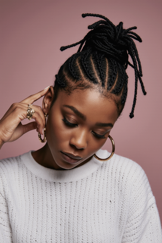 15 Stunning Short Crochet Twist Hairstyles 3 2 intricate cornrow crochet twists combining cornrows with crochet twists creates a striking and in 8bgrjmf8ps3l9zcon0dt 3