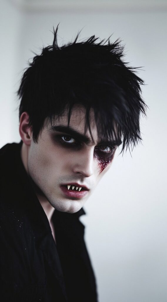23 Vampire Hairstyles for Men: Stand Out This Halloween 3 3333 1