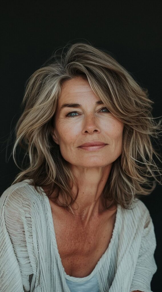 Mid Length Hairstyles Over 40: 25 Timeless and Trendy Ideas for Women 14 4444
