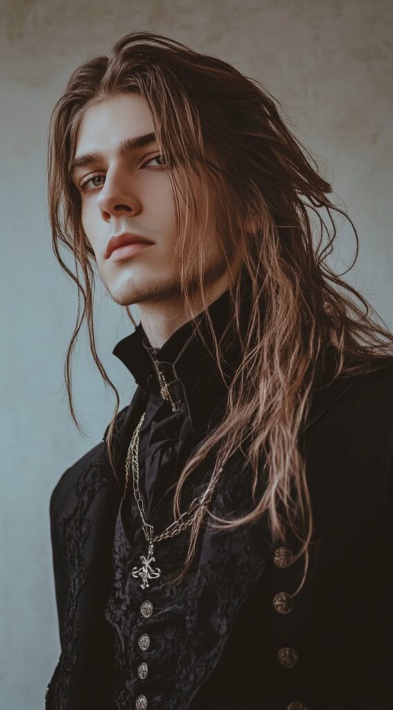 23 Vampire Hairstyles for Men: Stand Out This Halloween 4 44444